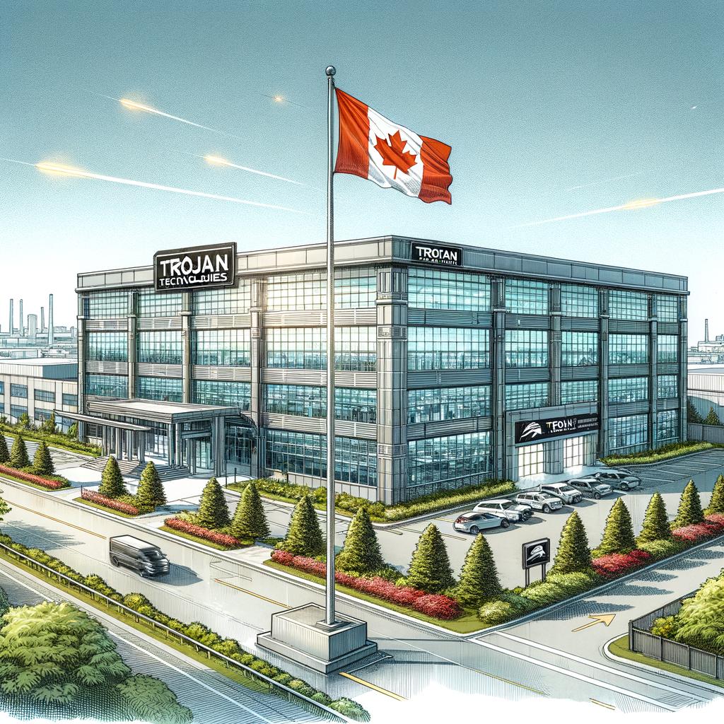 Image of Trojan Technologies London Ontario headquarters