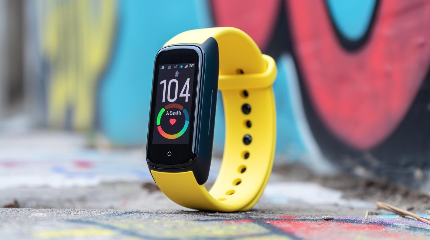 Fitbit Charge 5 with customizable icons