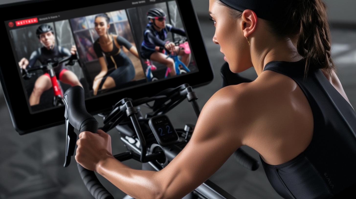 Integrate Netflix for seamless workout and entertainment experience