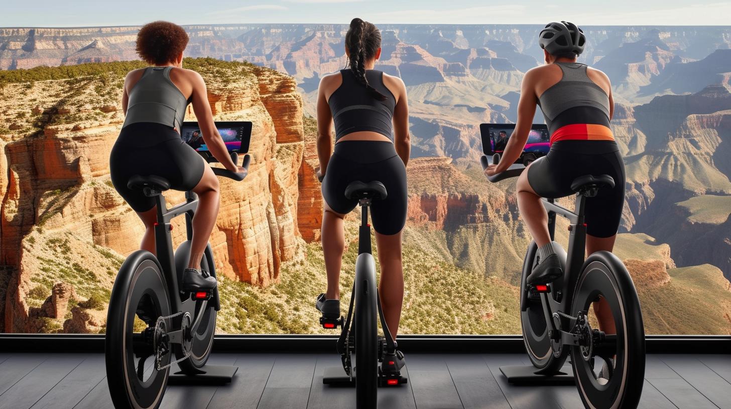 Peloton users can watch Netflix to stay entertained while exercising