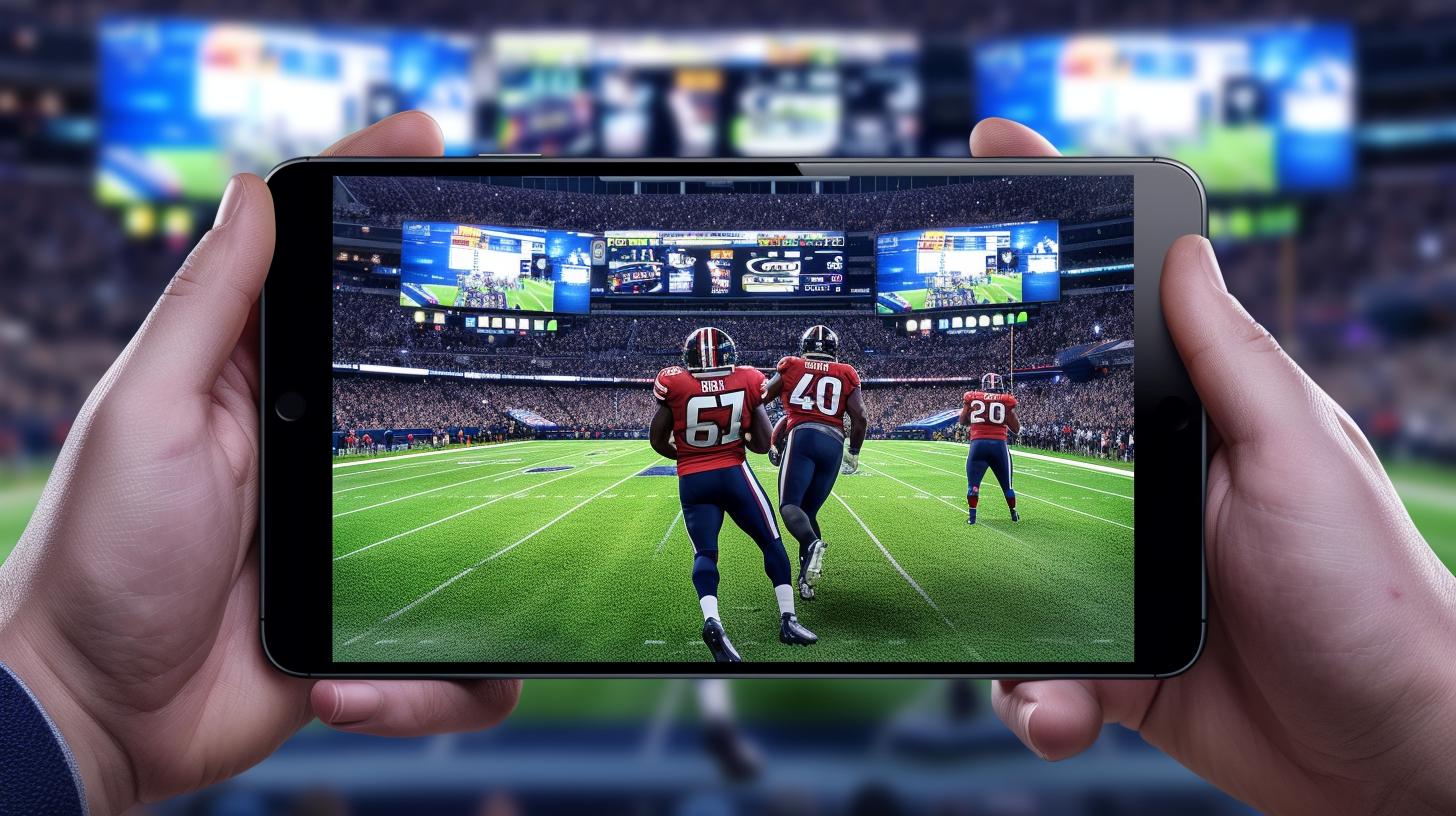 How to mirror NFL Plus app to TV for better viewing