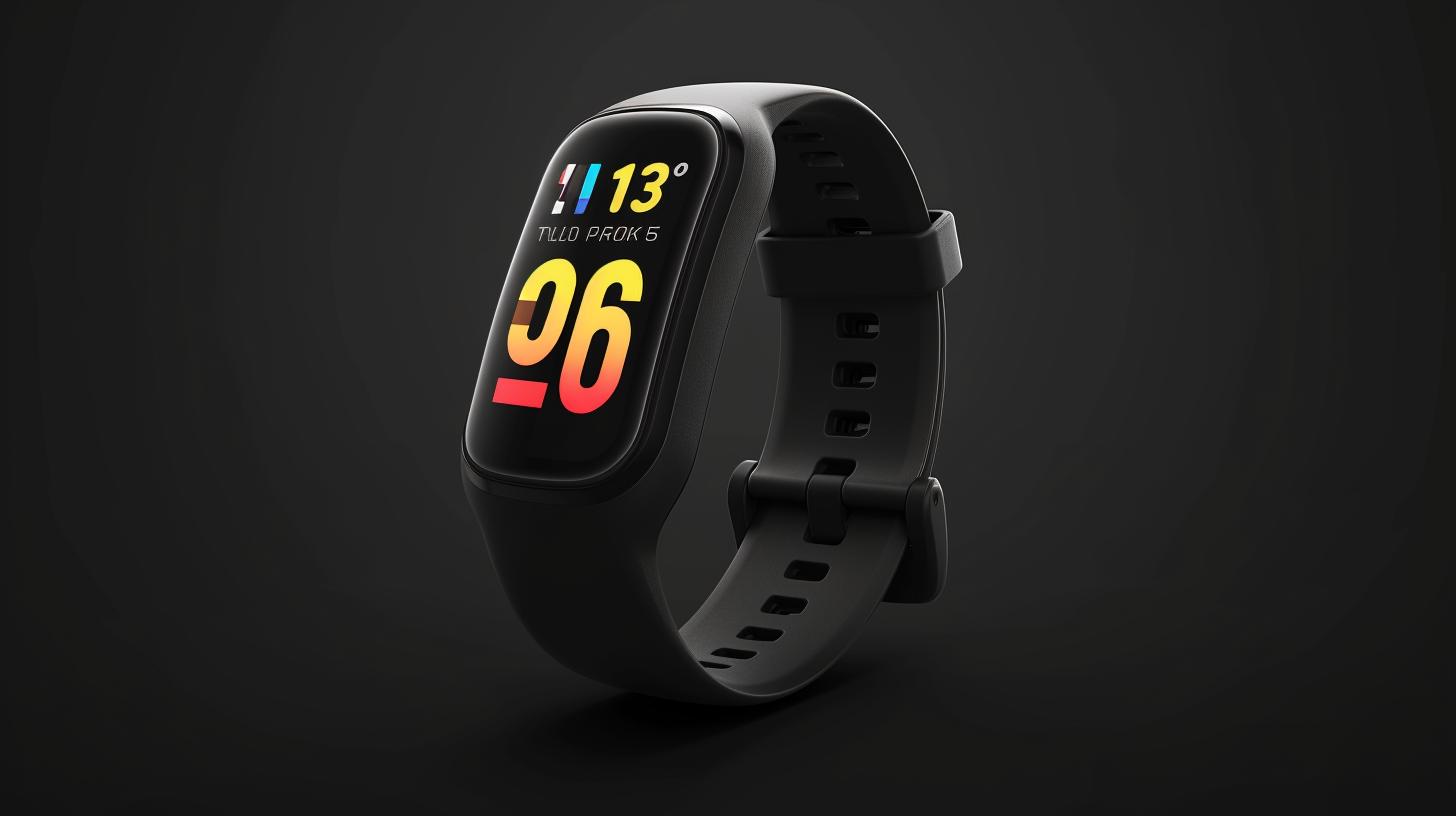 Fitbit Charge 5 with a blacked-out display