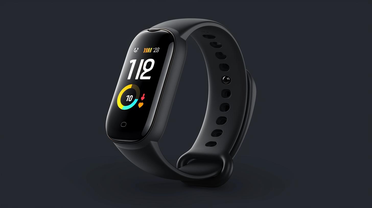 Detailed view of Fitbit Charge 5 screen
