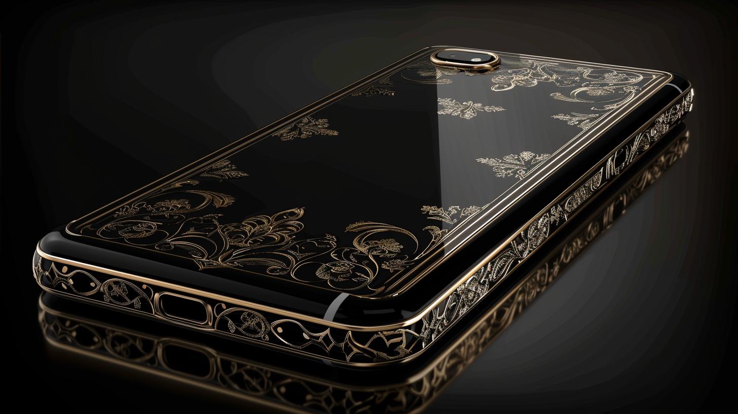 Stylish iPhone XS case with durable protection