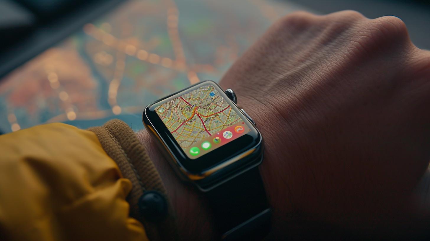 Maps on Apple Watch for easy navigation