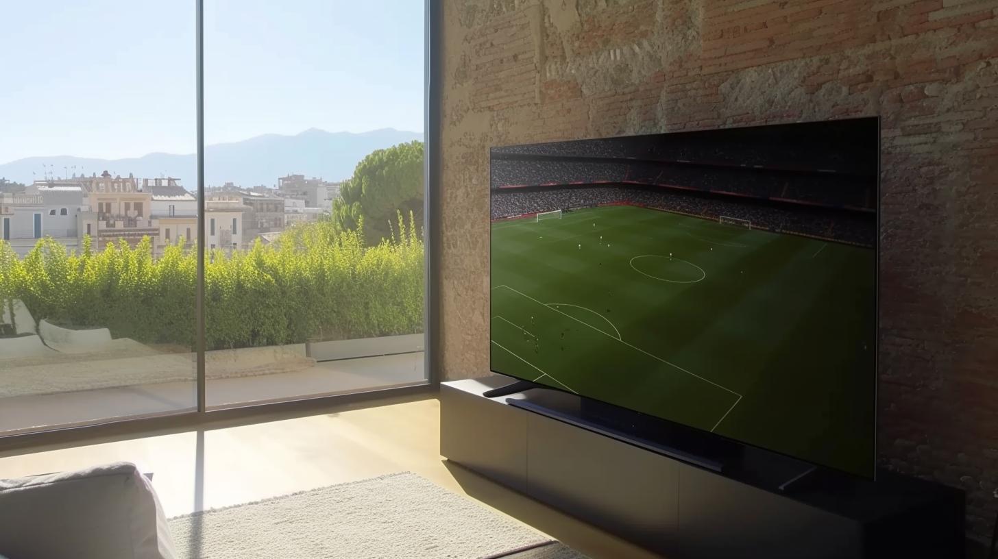 Experience football on SAMSUNG TV's exclusive channel