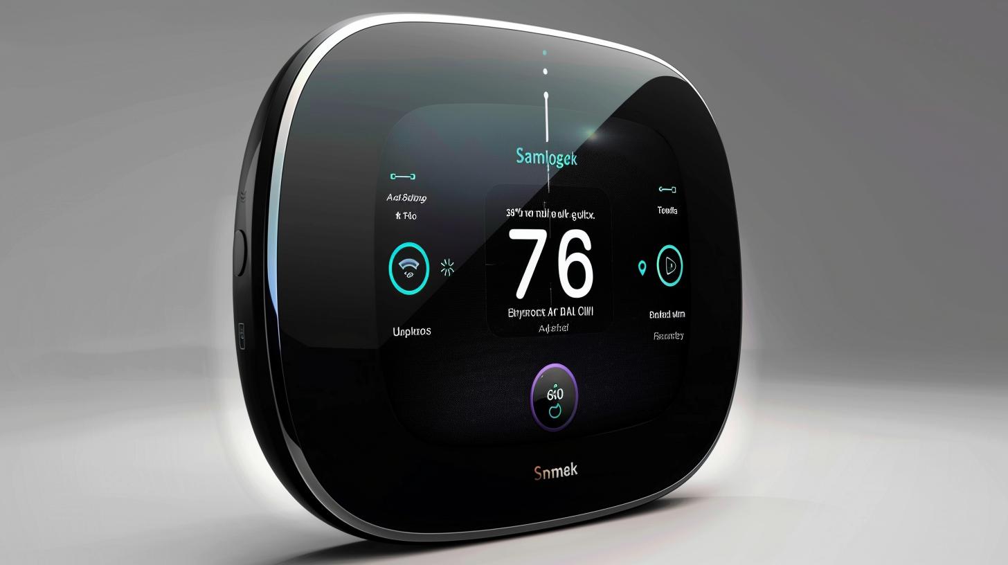 Control your comfort with Sensi Touch Smart Thermostat