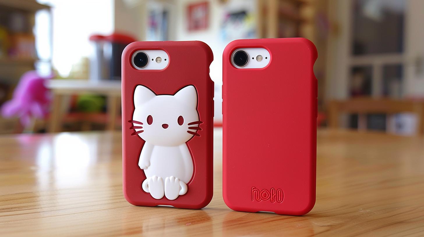 Stylish HELLO KITTY iPhone case in pink
