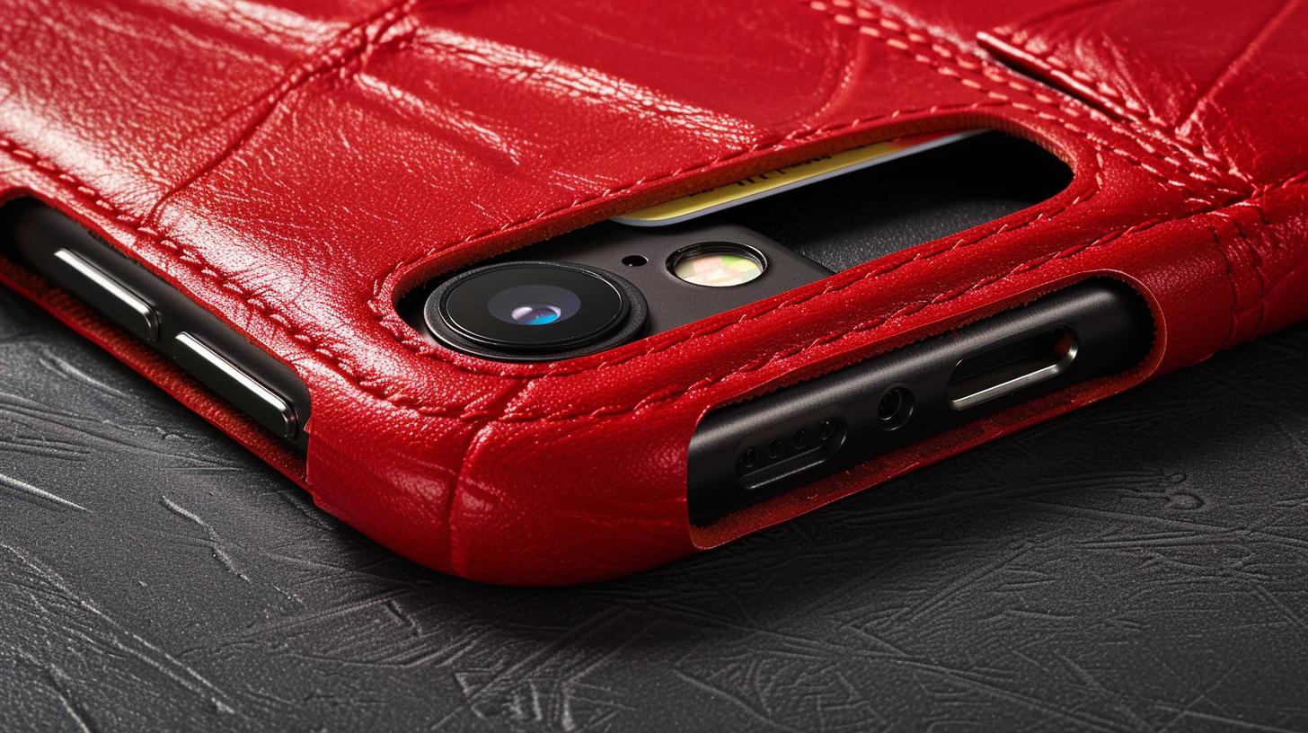 Stylish IPHONE 14 case with built-in card holder