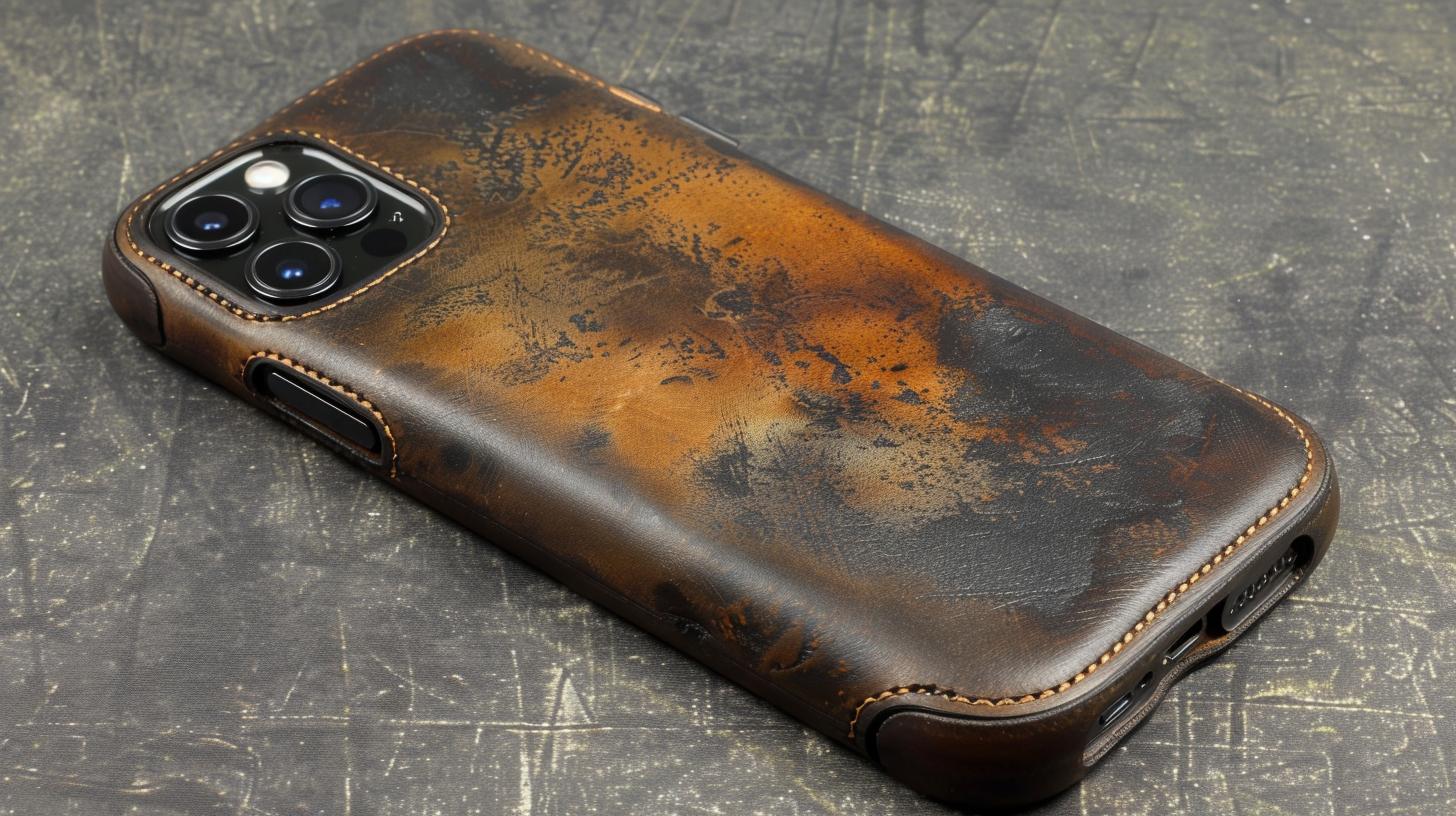 IPHONE 15 PRO Leather Case - Premium and Functional