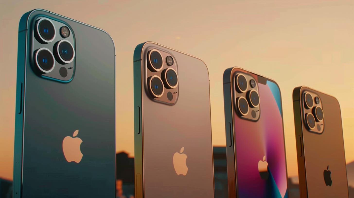Experience the IPHONE 15 PRO MAX SPECTRUM's stunning hues