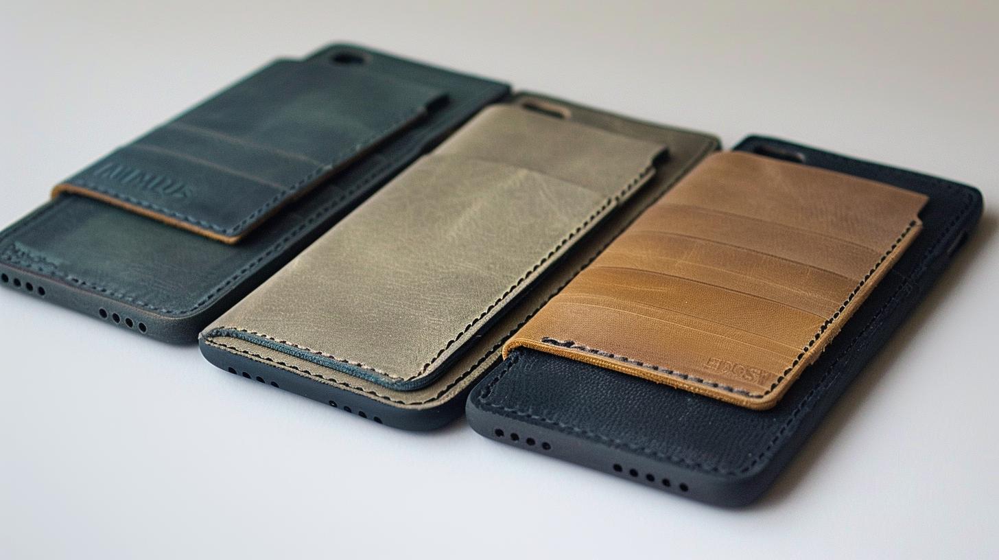 Slim IPHONE 7 cardholder cases for minimalistic users