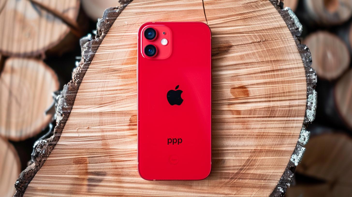 Stunning Red iPhone 12