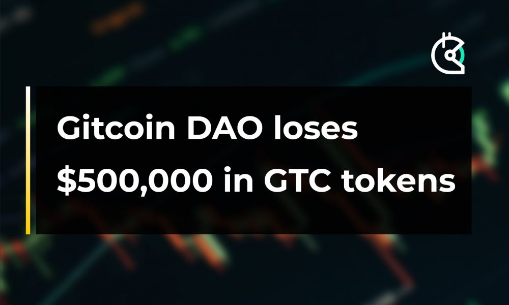 Gitcoin DAO loses 0,000 in GTC tokens | CryptoTvplus