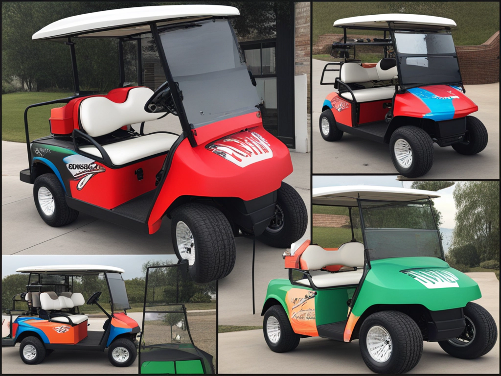 Wraps for Golf Carts