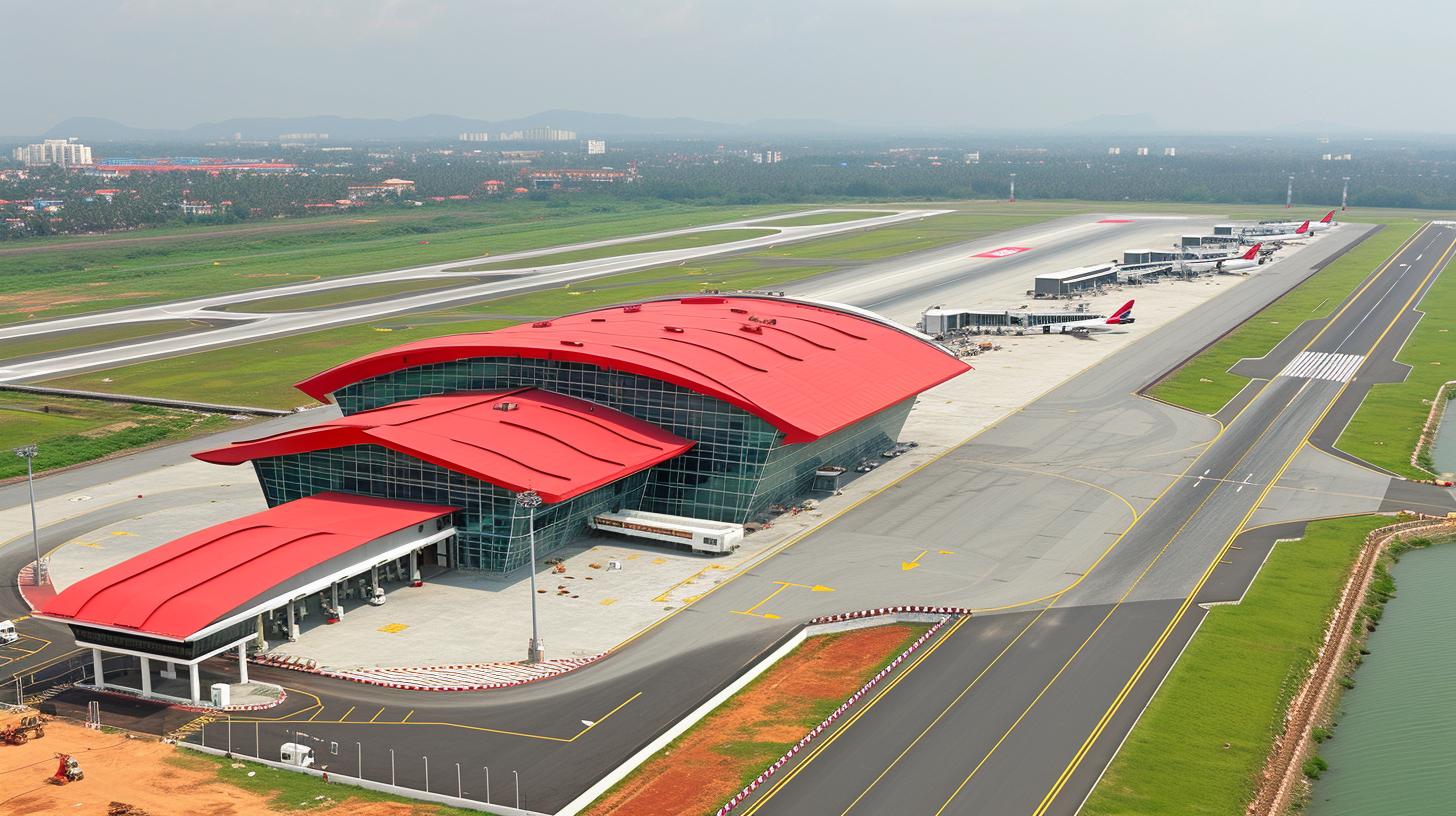 AHO Cochin staff conducting health screenings at airport