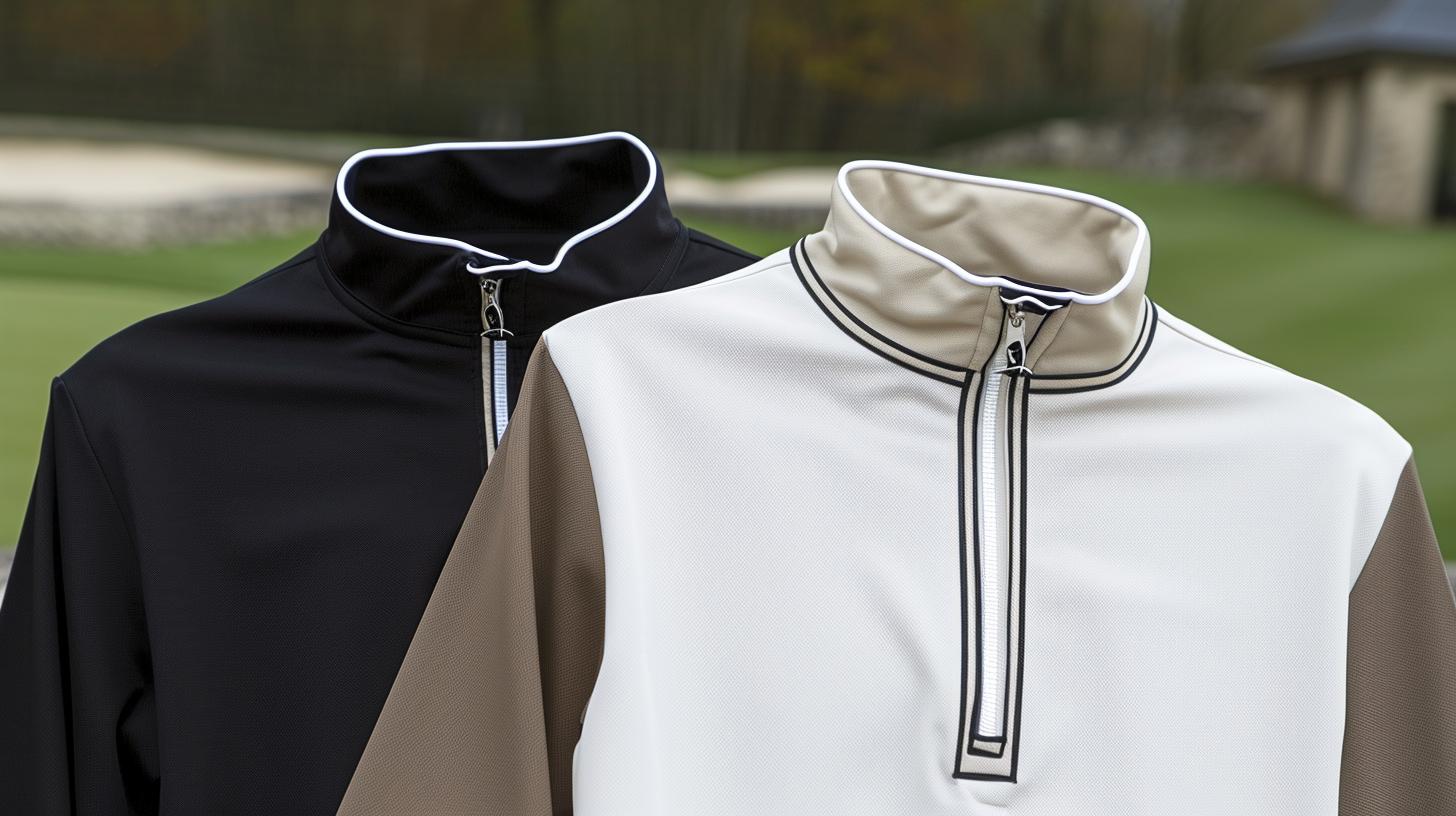 Collarless Golf Shirts