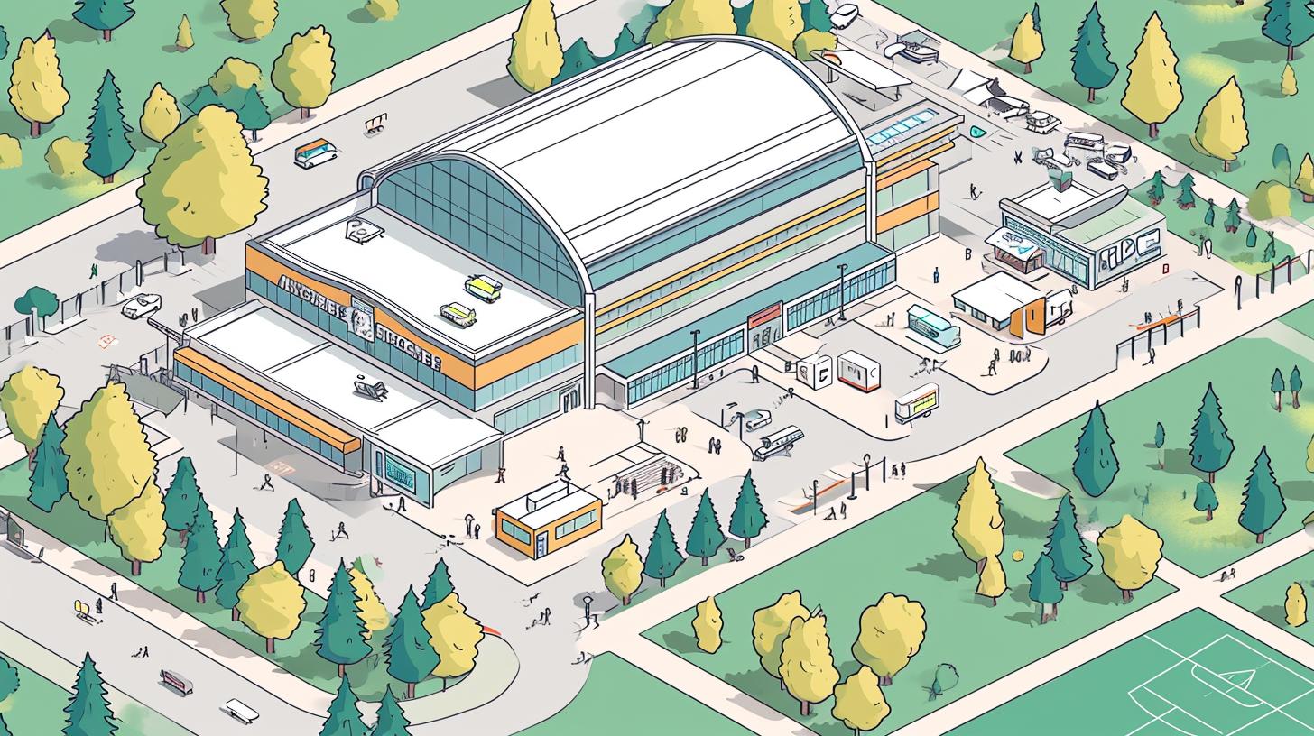 Accessible Crypto.com Arena parking map