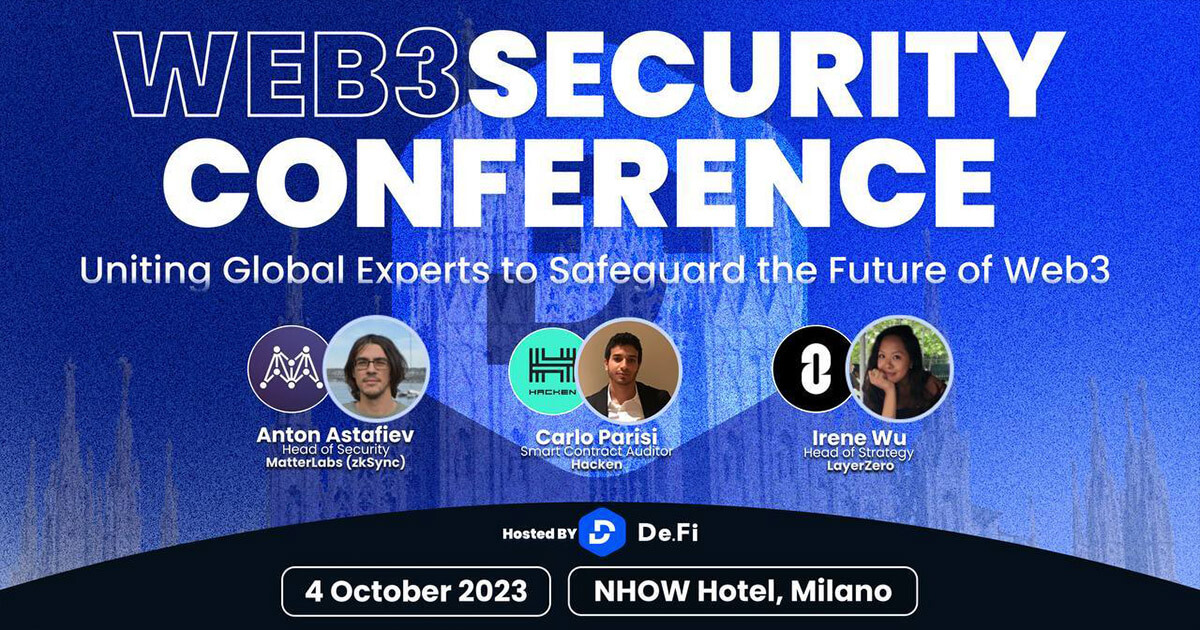 Web3 Security Conference 2023: Uniting Global Experts to Safeguard the Future of Web3