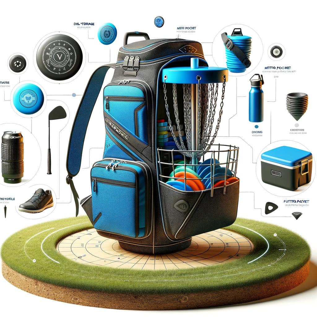 Disc Golf Bag With Cooler