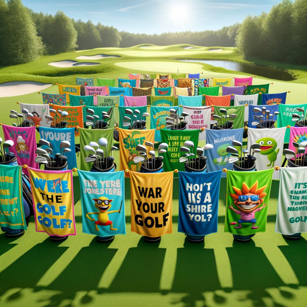 Funny Golf Towels - Sensi Tech Hub