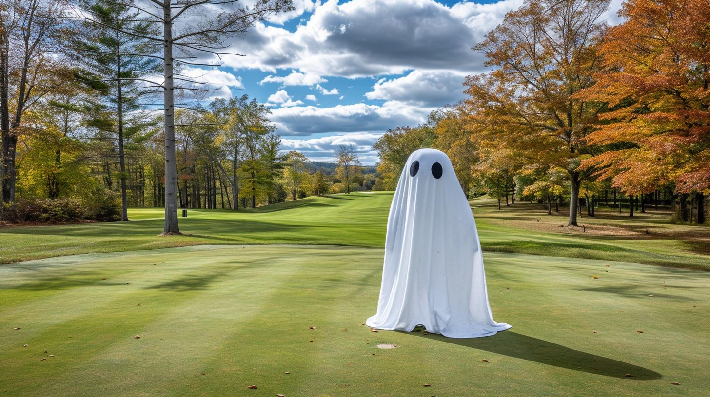 Ghost Golf Towels