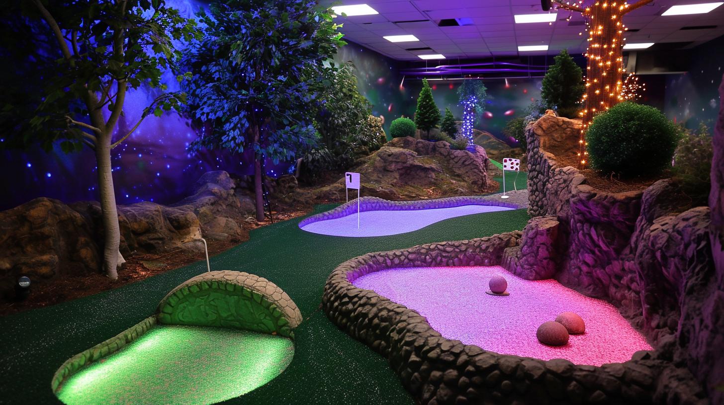 Glow in the Dark Mini Golf Oshkosh