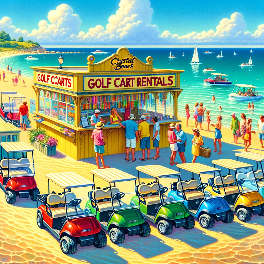 Golf Cart Rental Crystal Beach