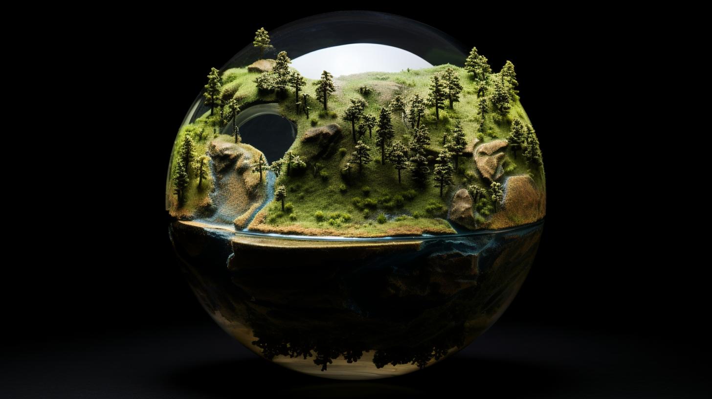 If the Earth Was a Golf Ball