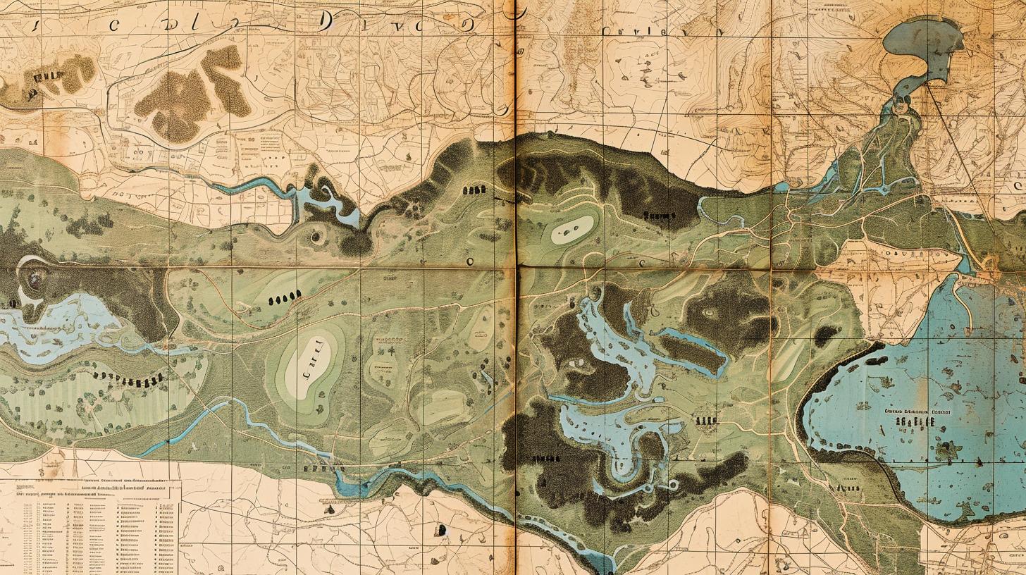 Map of Royal Liverpool Golf Course