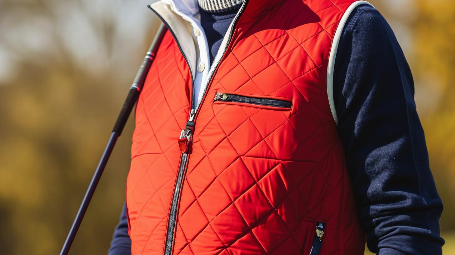 Mens Golf Vest