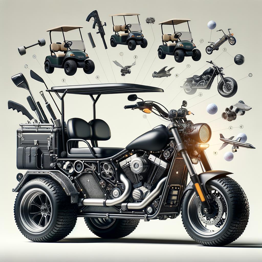 Motorcycle Golf Cart