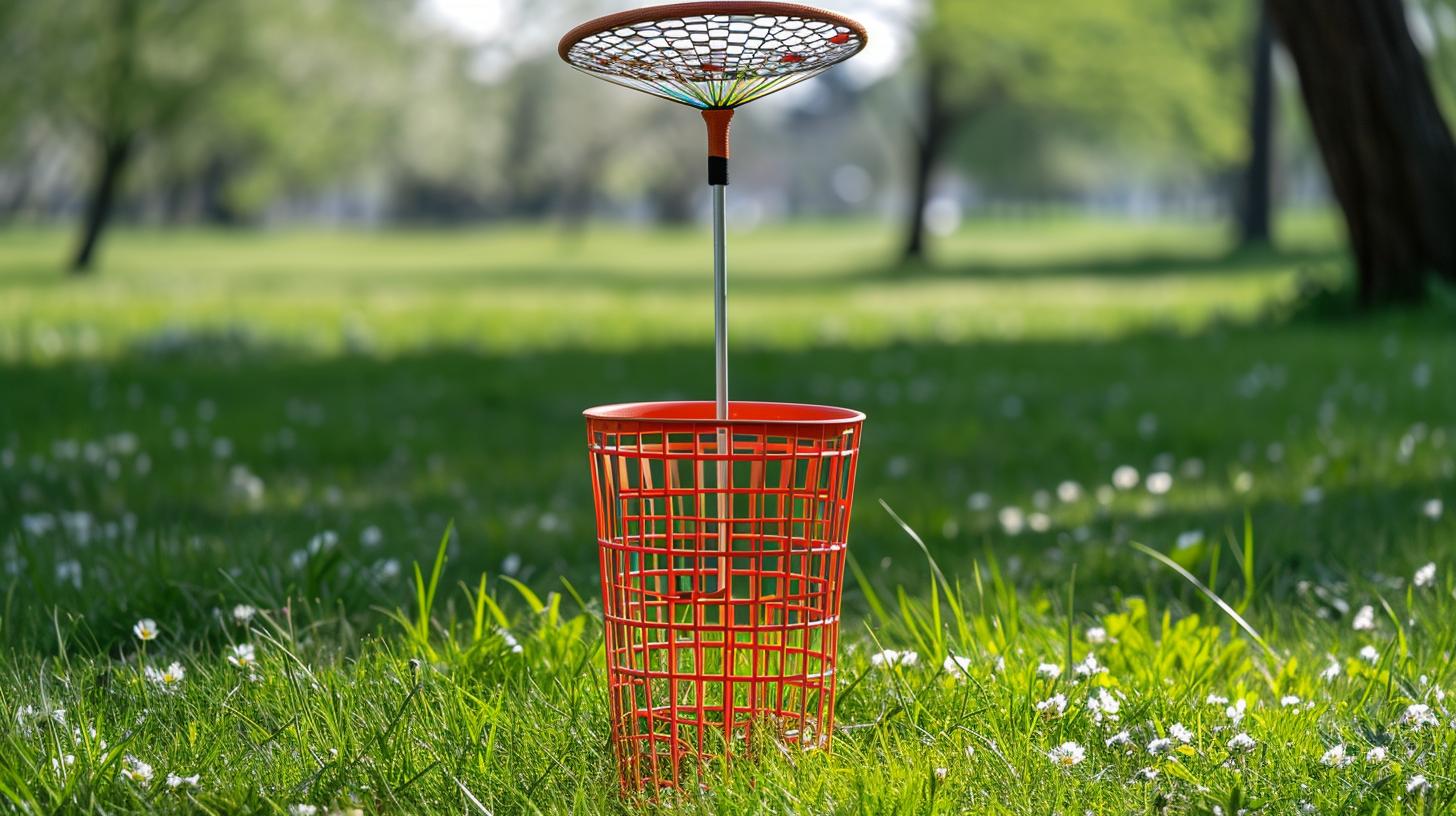 Portable Disc Golf Basket