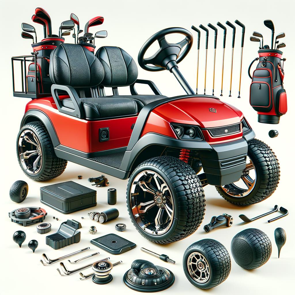 Red Hawk Golf Cart Parts