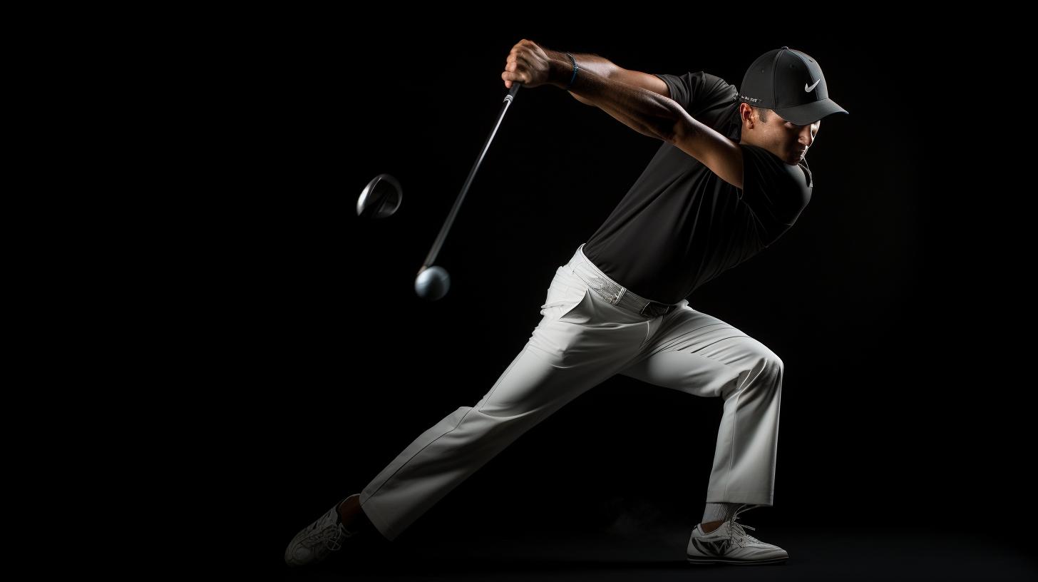 Right Elbow Tucked in Golf Swing