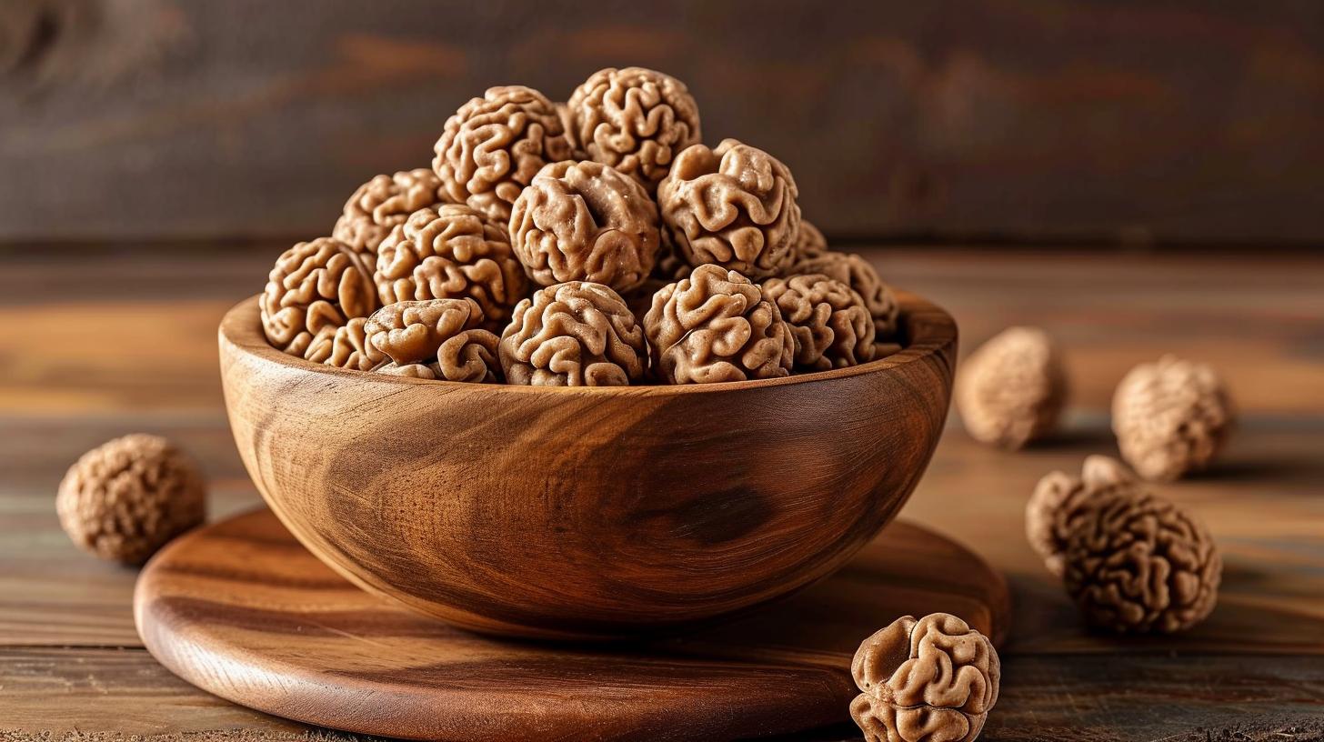 Wearing rudraksha promotes good health