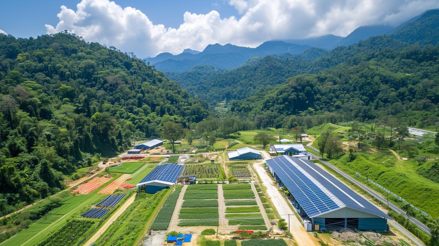 Visit Sawah crypto mining farm location today