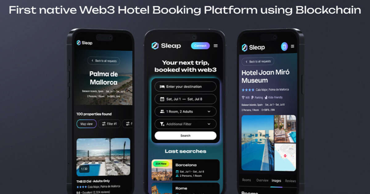 The First Web3 Hotel Booking Platform