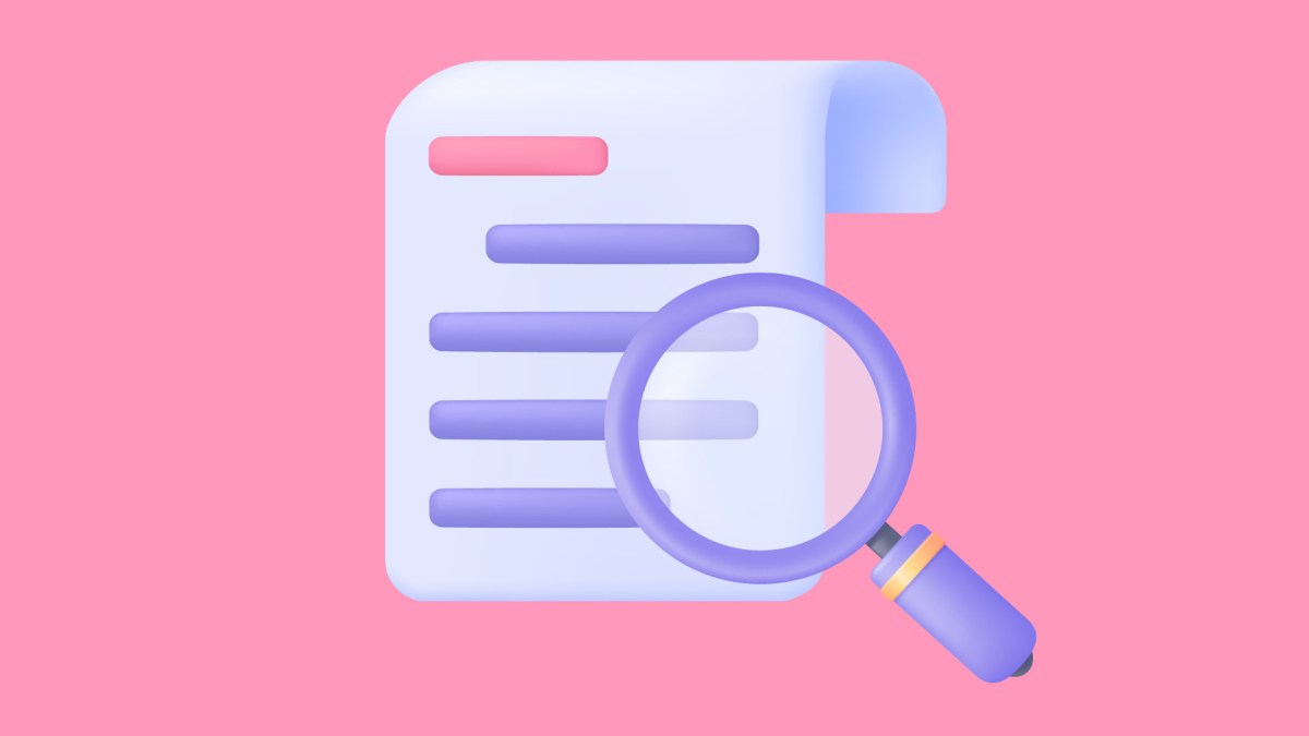 render of document search