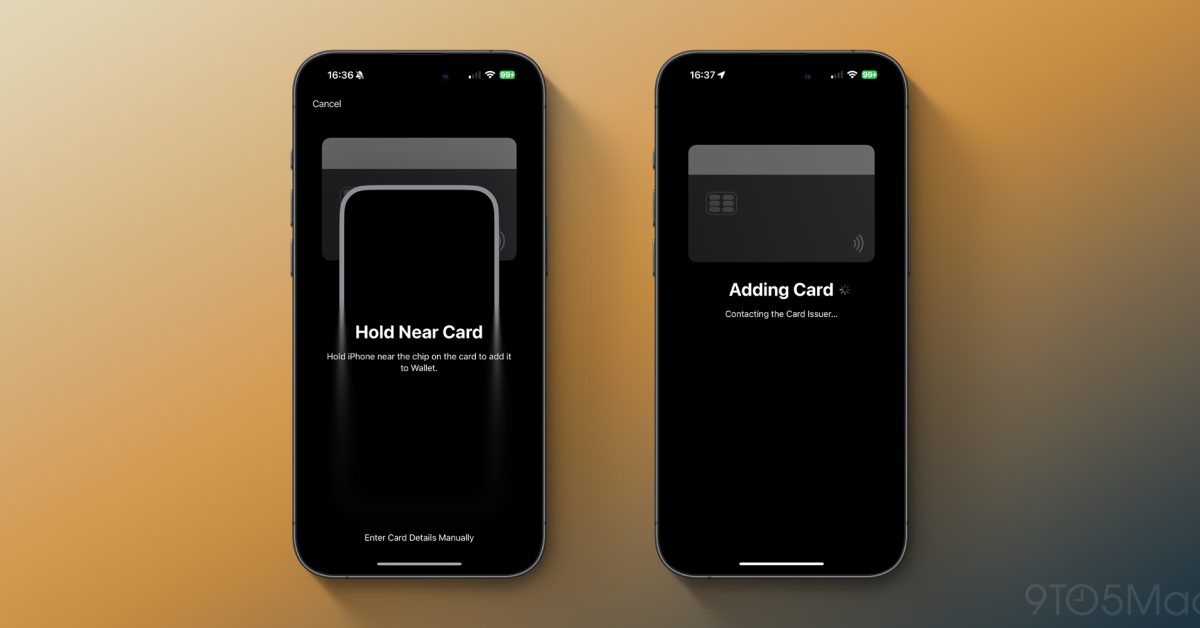 Here's a look at iOS 18's 'Tap to Provision' feature for Apple Pay