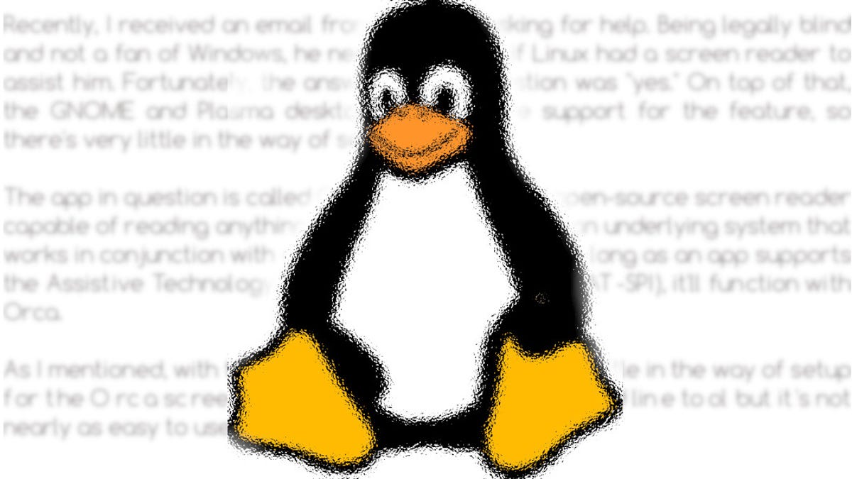 How to use the Orca screen reader in Linux