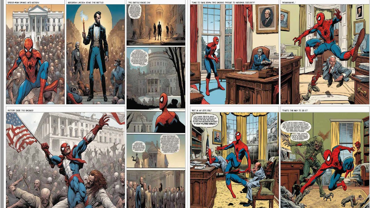 How to create your own comic books with AI