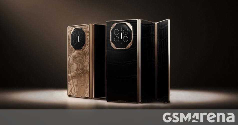 Caviar announces custom Huawei Mate XT Ultimate covered with 24k gold, costs over k