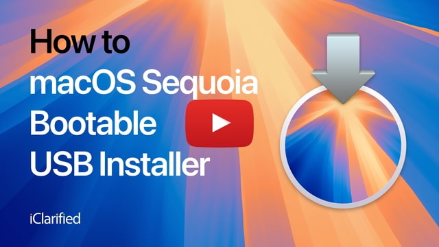 How to Create a Bootable macOS Sequoia USB Installer [Video]