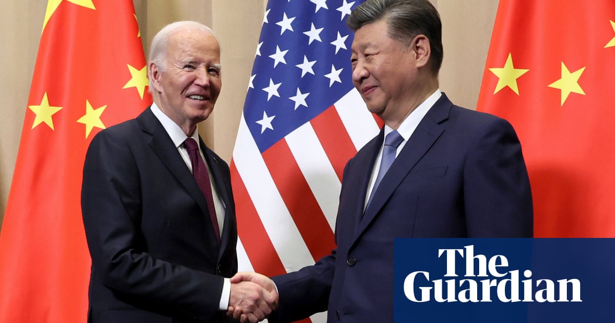 Biden and Xi agree humans, not AI, should decide on nuclear weapon use | Joe Biden