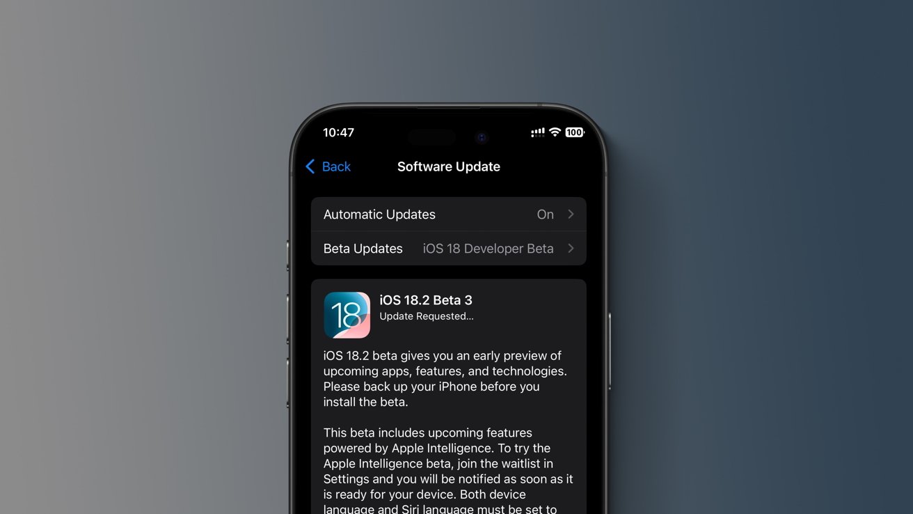 Everything new in iOS 18.2 developer beta 3