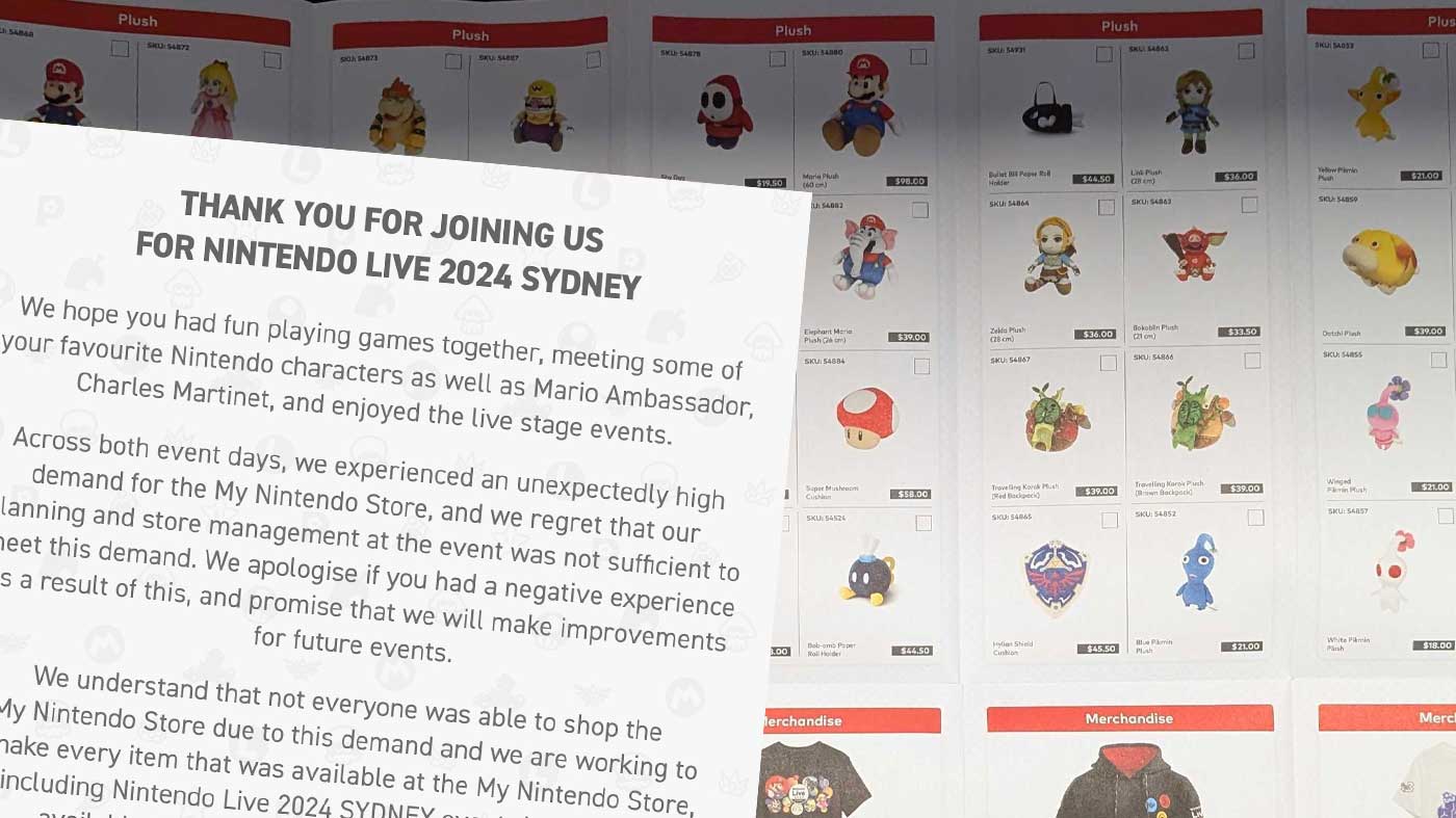 Nintendo Live Sydney Attendees Can Now Buy The Products Online So Check Your Emails