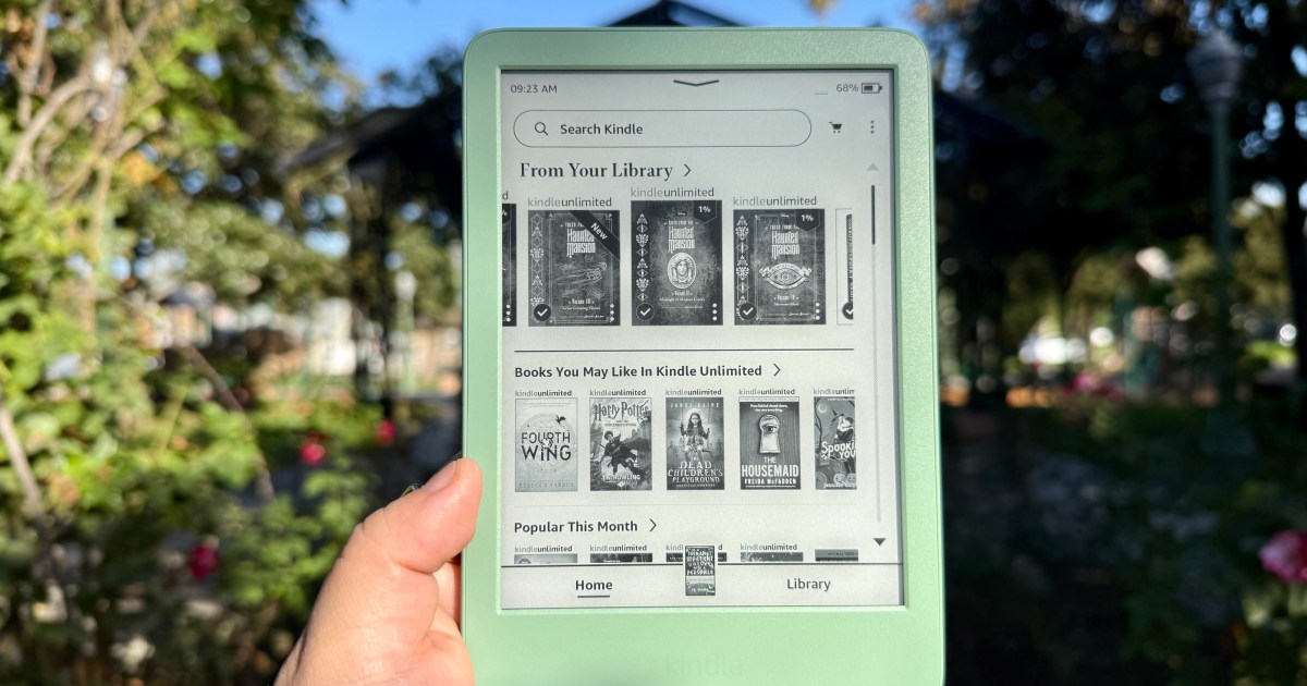 How to change the font size on a Kindle