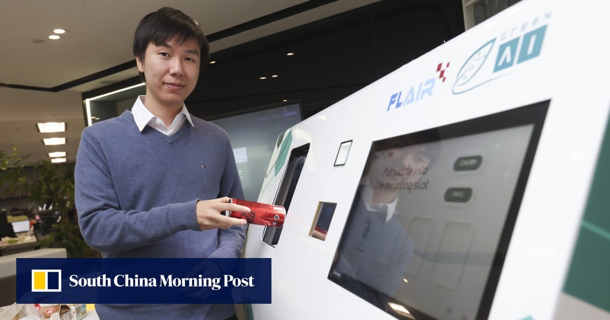 How a Hong Kong start-up’s AI-powered smart bin plans to tackle recycling