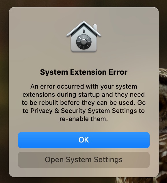 How to rebuild extensions? | MacRumors Forums